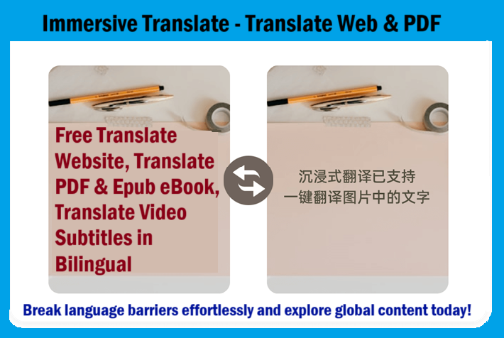 Immersive Translate Extension