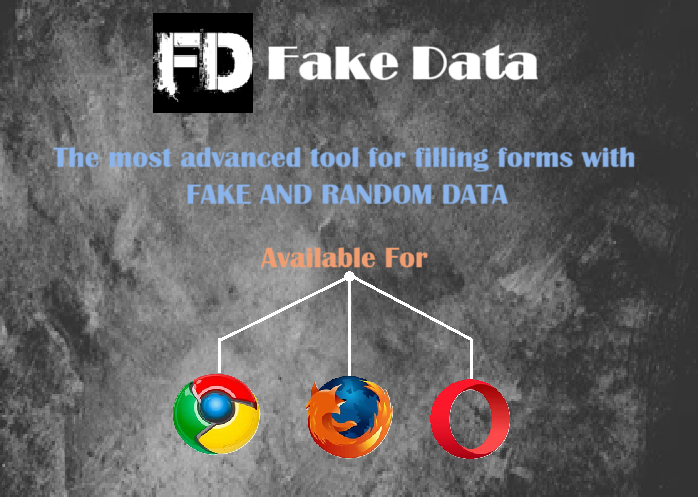 fake data chrome extension
