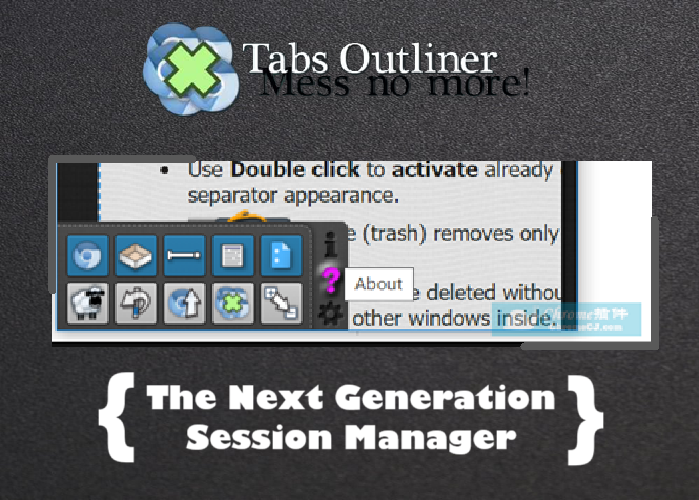 Tabs Outliner Chrome