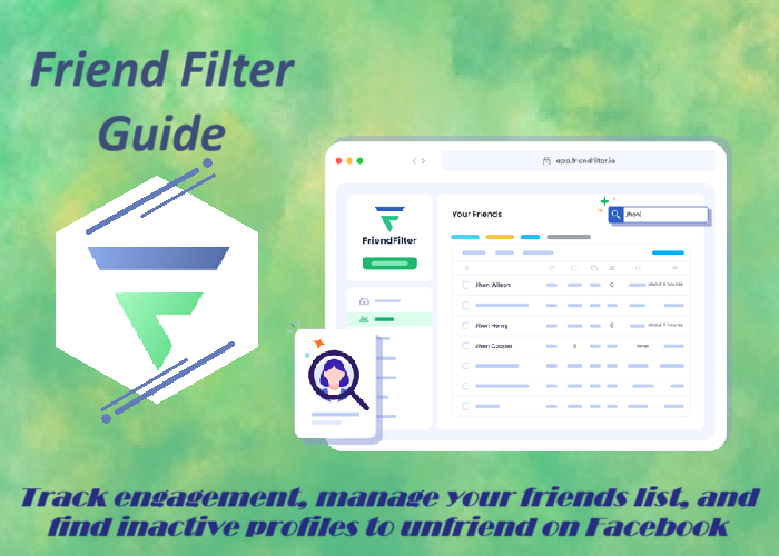 Friendfilter for facebook