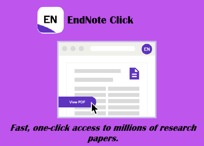 Endnote click extension